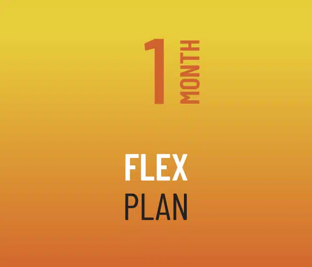 1 MONTH - FLEX PLAN